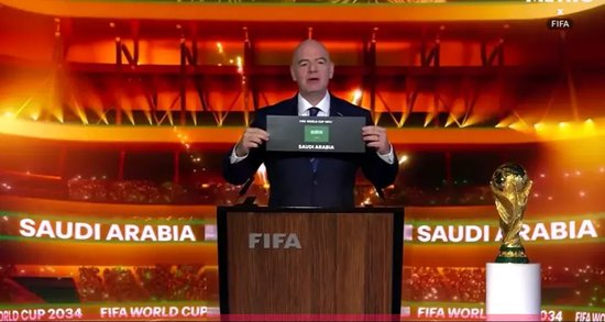 3万亿美元砸向2034世界杯：沙特包揽未来十年半数顶级赛事