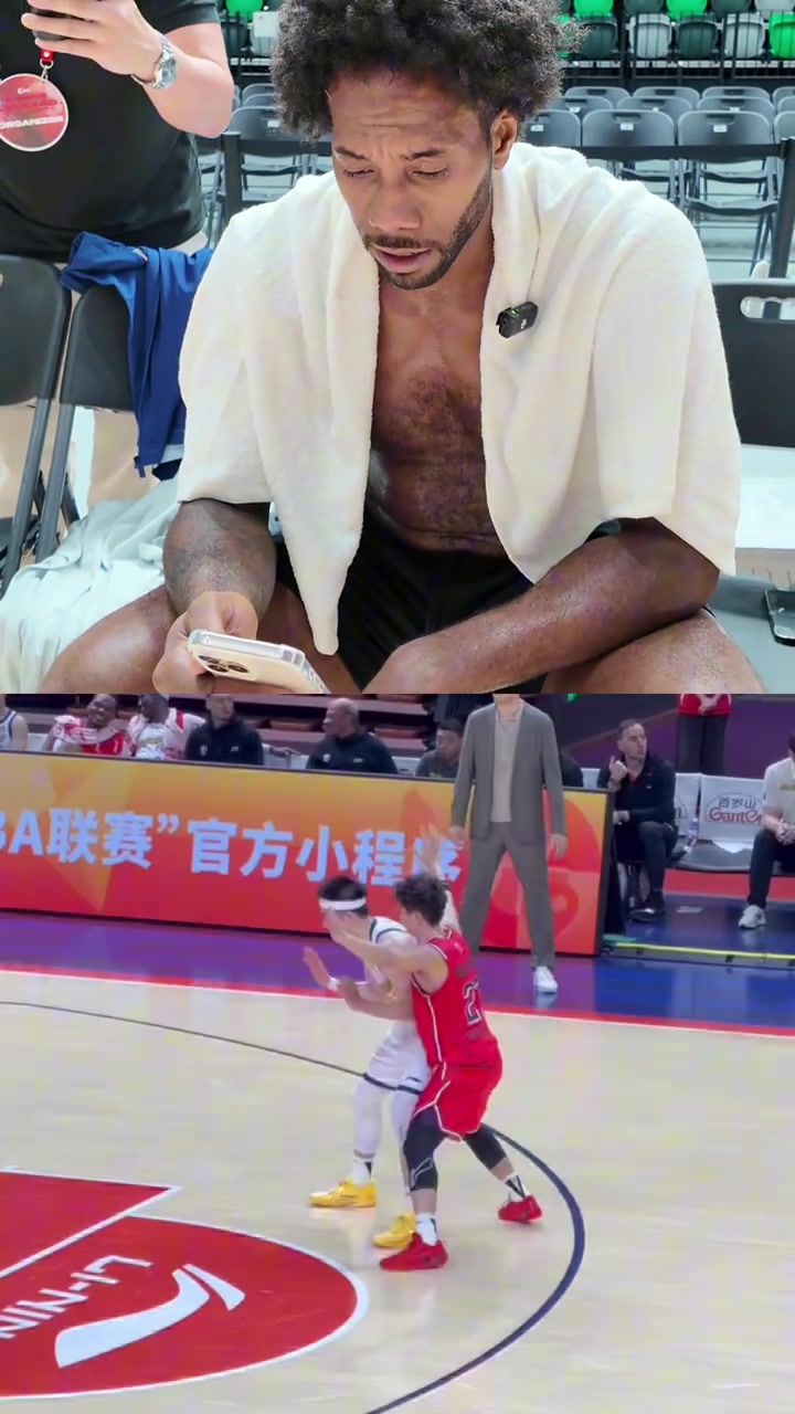 伦纳德点评张文杰集锦：防守细节记住了 有自己年轻时影子
