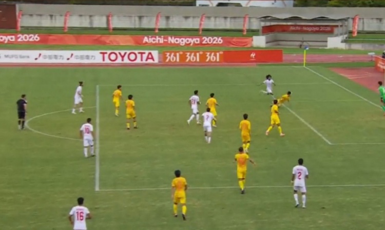 亚运会-U23国足0-0伊朗U23 小组第2末轮将战阿联酋 吴曦远射中框